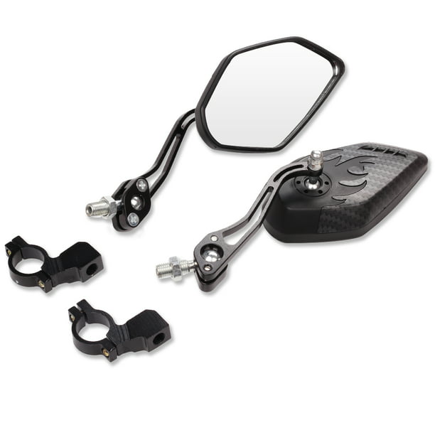 2pcs Universal Adjustable Handlebar Rearview Mirror 360 Degrees Bike MTB